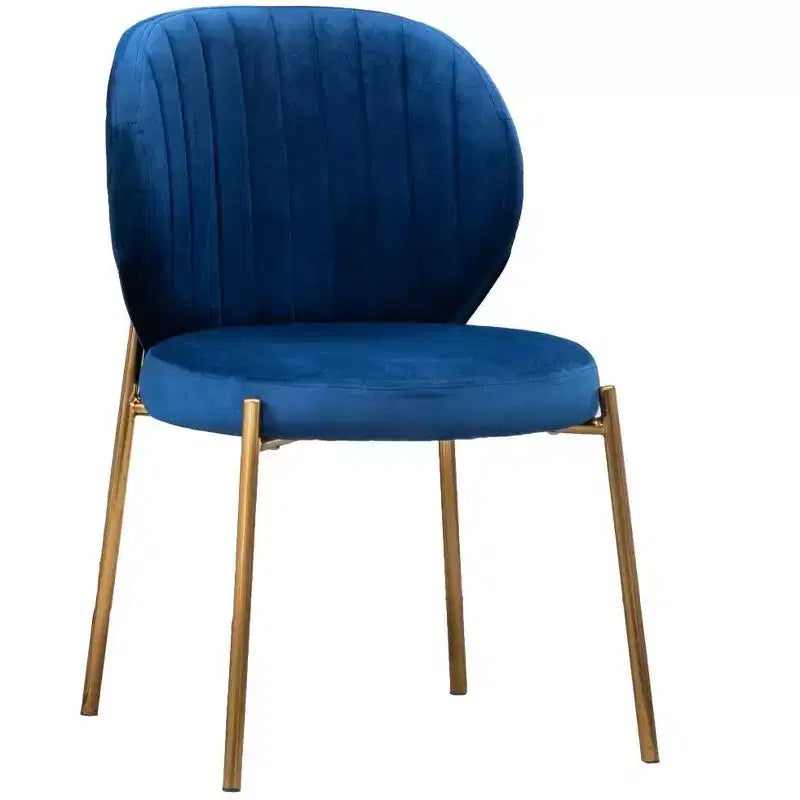 Roundhill Furniture Amoa – Ensemble de salle à manger contemporain, table ronde blanche et 4 chaises, 5 pièces