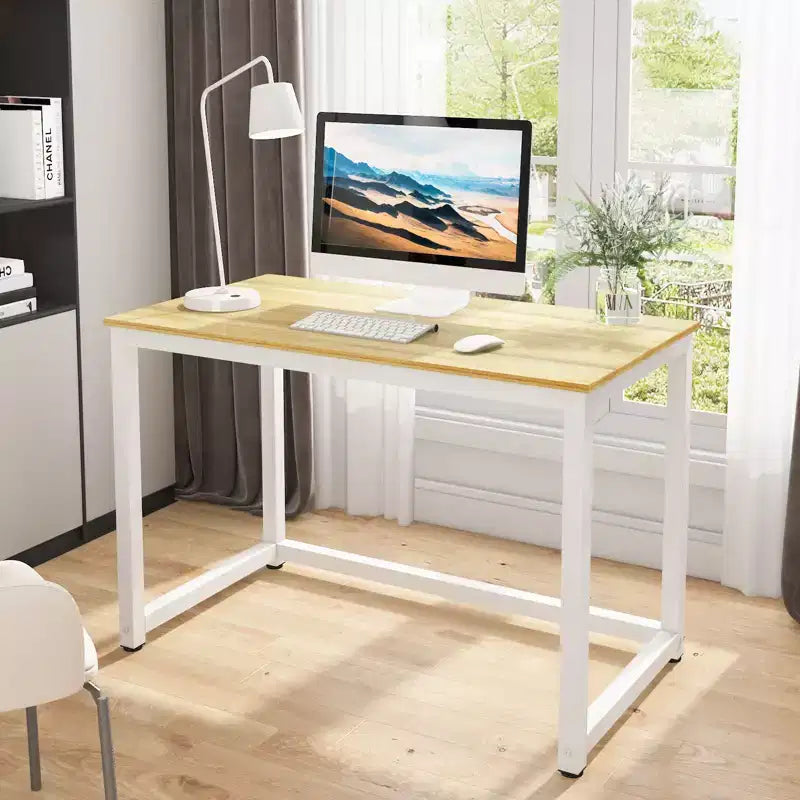 Modern Writing Desk Workstation 43" Computer Desk for Home Office Study