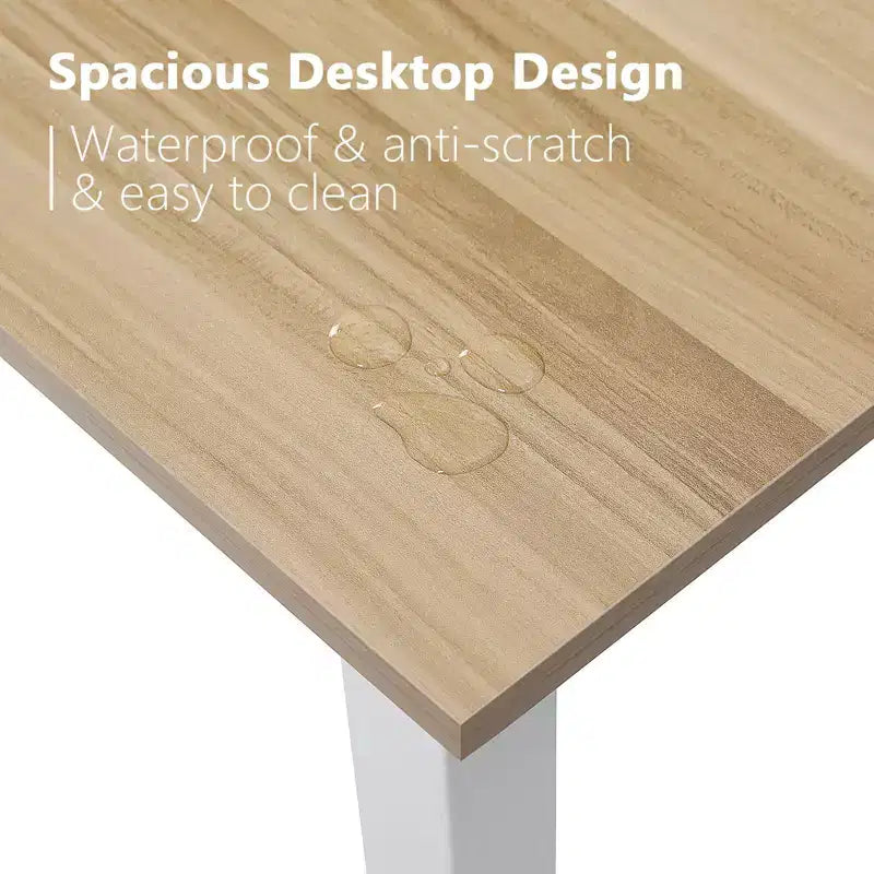 Modern Writing Desk Workstation 43" Computer Desk for Home Office Study