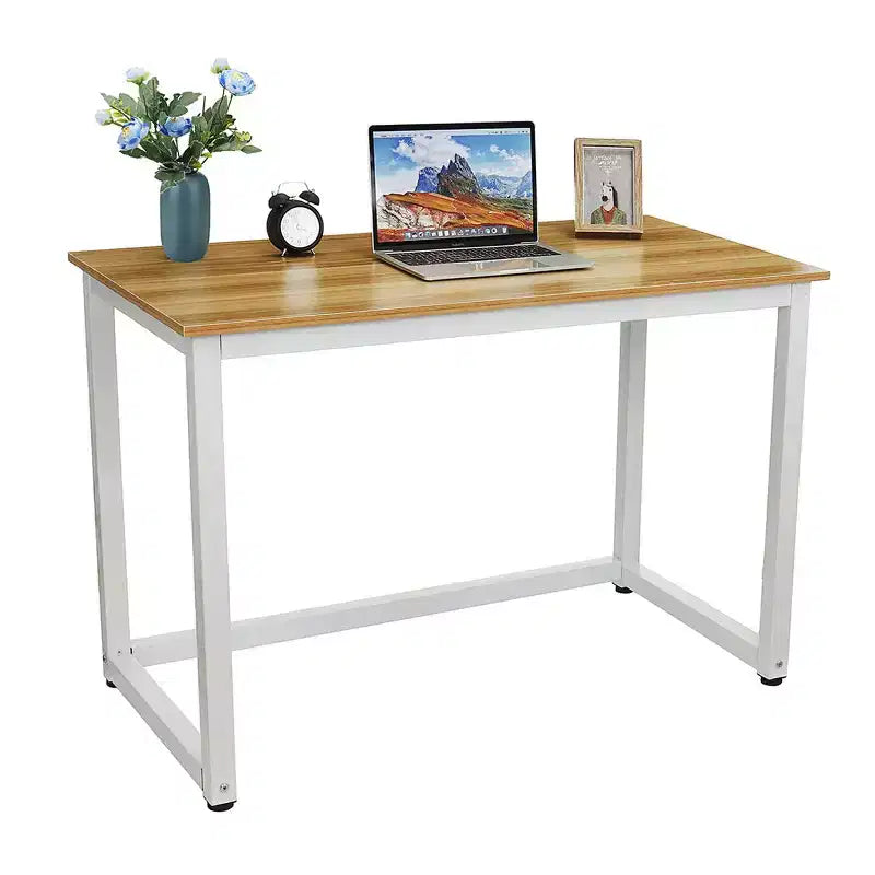 Modern Writing Desk Workstation 43" Computer Desk for Home Office Study