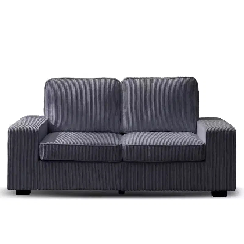 85" Wider Loveseat Sofa Couch, Corduroy Couch for Small Space