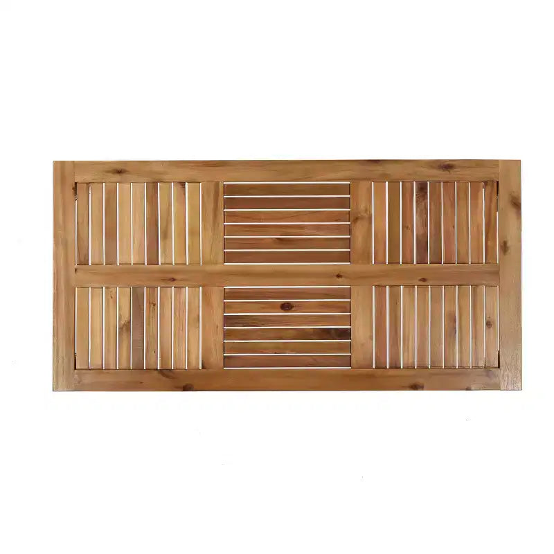 Christopher Knight Home Hampton Salon de jardin 6 places en bois d'acacia et osier