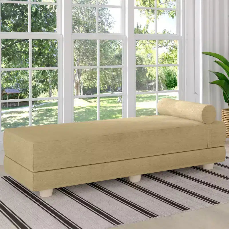 Jaxx Alon Canapé-lit / Lit escamotable grand lit (Queen) – Microvelours