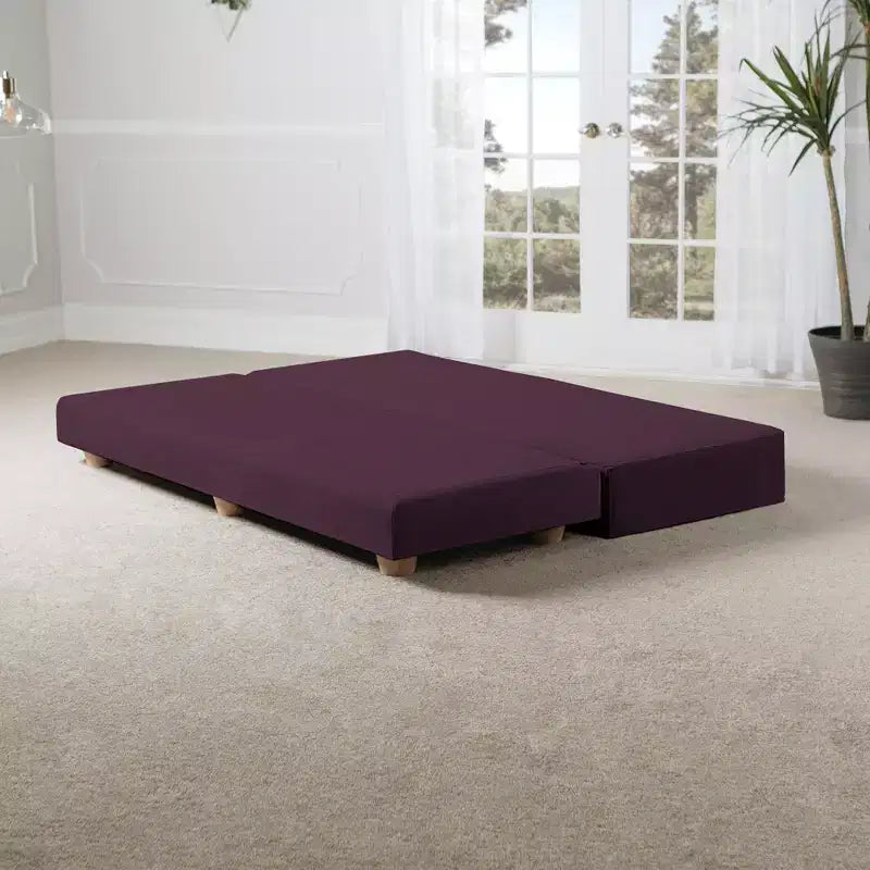 Jaxx Alon Canapé-lit / Lit escamotable grand lit (Queen) – Microvelours