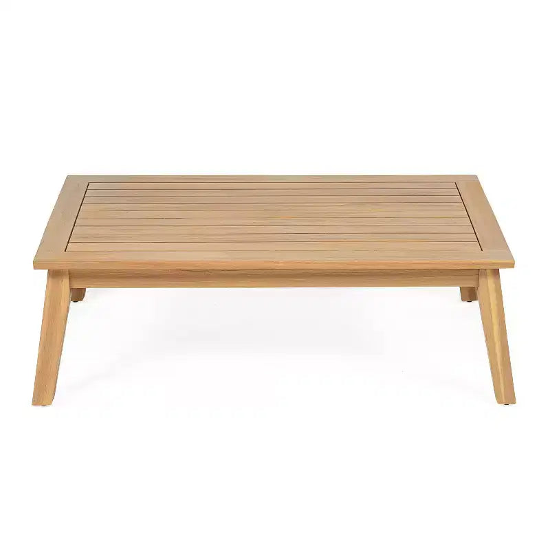 Christopher Knight Home Edith Ensemble de 4 pièces pour terrasse en bois d'acacia avec lattes