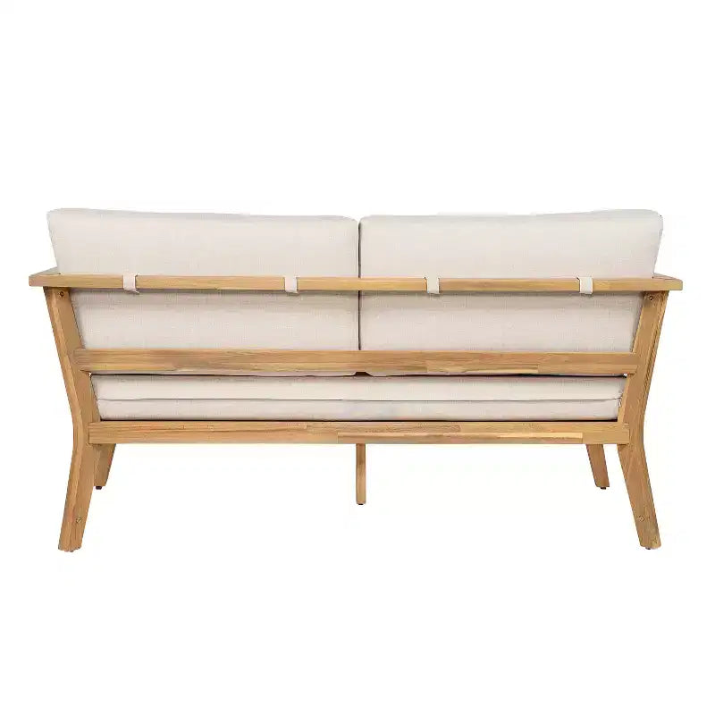 Christopher Knight Home Edith Ensemble de 4 pièces pour terrasse en bois d'acacia avec lattes