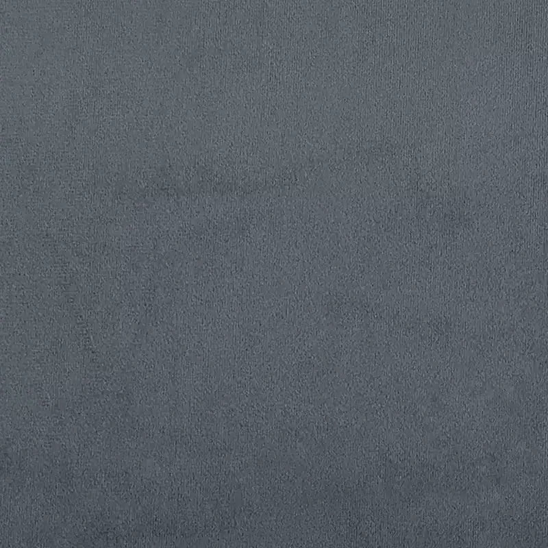 vidaXL Canapé modulable en velours gris foncé (100 % polyester) en L modulable