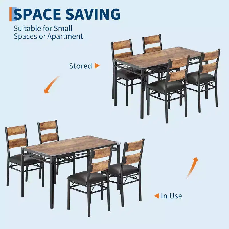 Ensemble de salle à manger TROPOW, ensemble de table à manger avec protection d'angle, table et chaises de cuisine en bois avec chaises rembourrées, pour cuisine