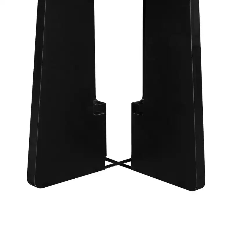 Ensemble table à manger ronde 5 pièces pour 4 personnes, table à manger moderne en marbre et 4 chaises rembourrées à dossier haut
