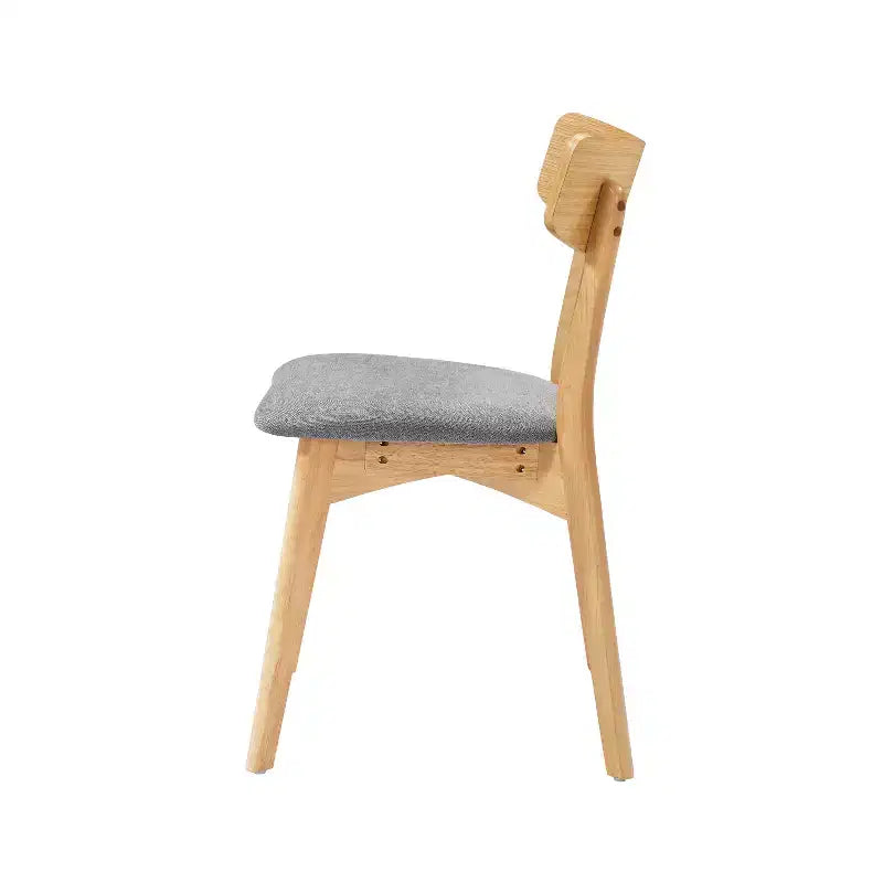 Christopher Knight Home Adrian Ensemble de salle à manger 5 pièces en bois de style moderne du milieu du siècle avec chaises rembourrées