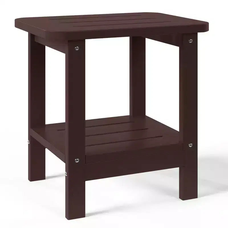 Chaise longue d'extérieur 3 pièces WestinTrends Aruba avec roues et porte-gobelet, accompagnée d'une table d'appoint de patio