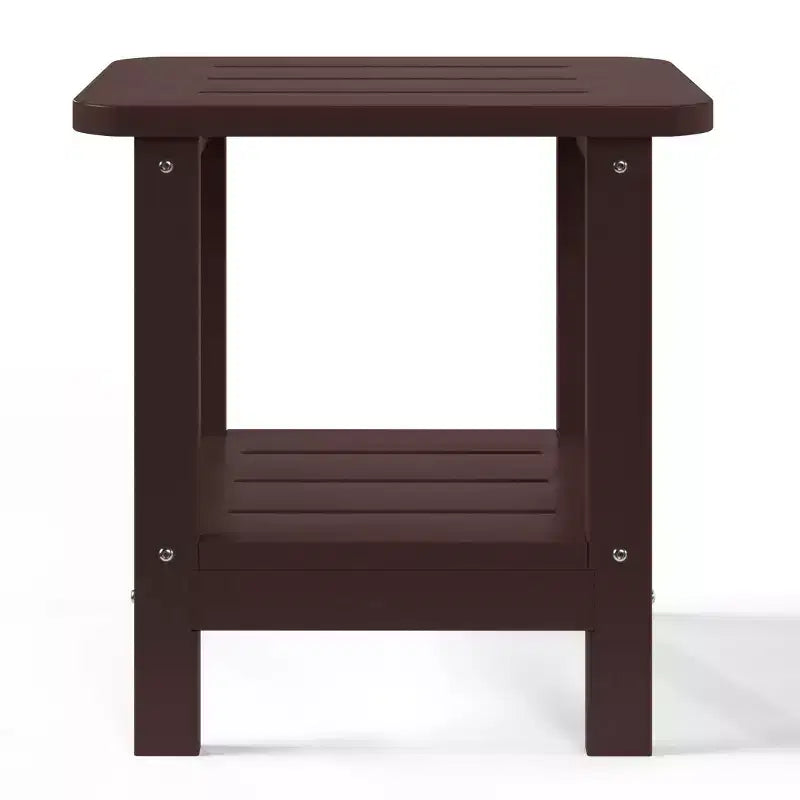 Chaise longue d'extérieur 3 pièces WestinTrends Aruba avec roues et porte-gobelet, accompagnée d'une table d'appoint de patio