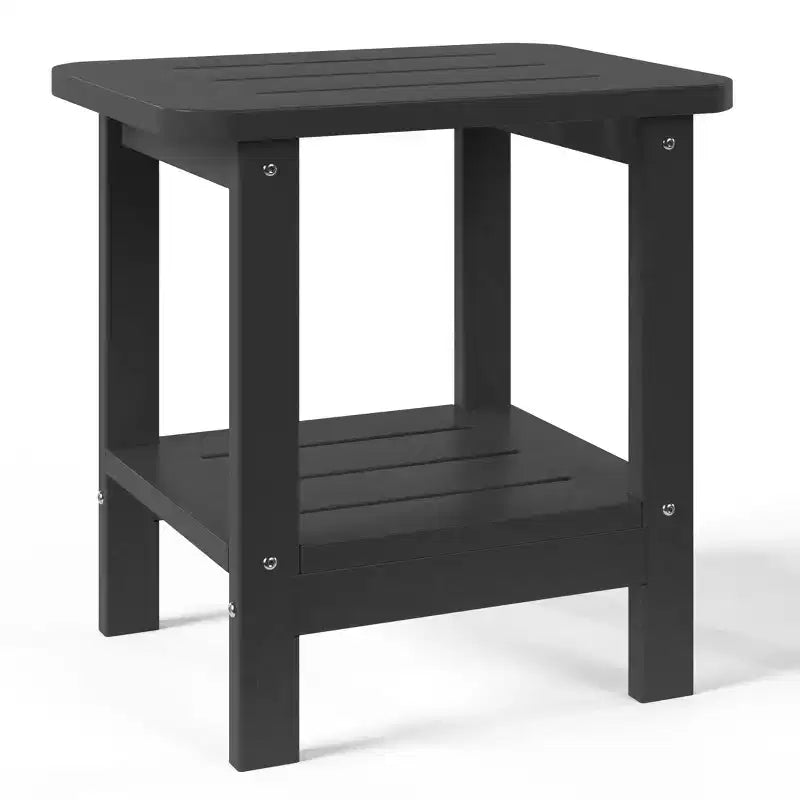 Chaise longue d'extérieur 3 pièces WestinTrends Aruba avec roues et porte-gobelet, accompagnée d'une table d'appoint de patio