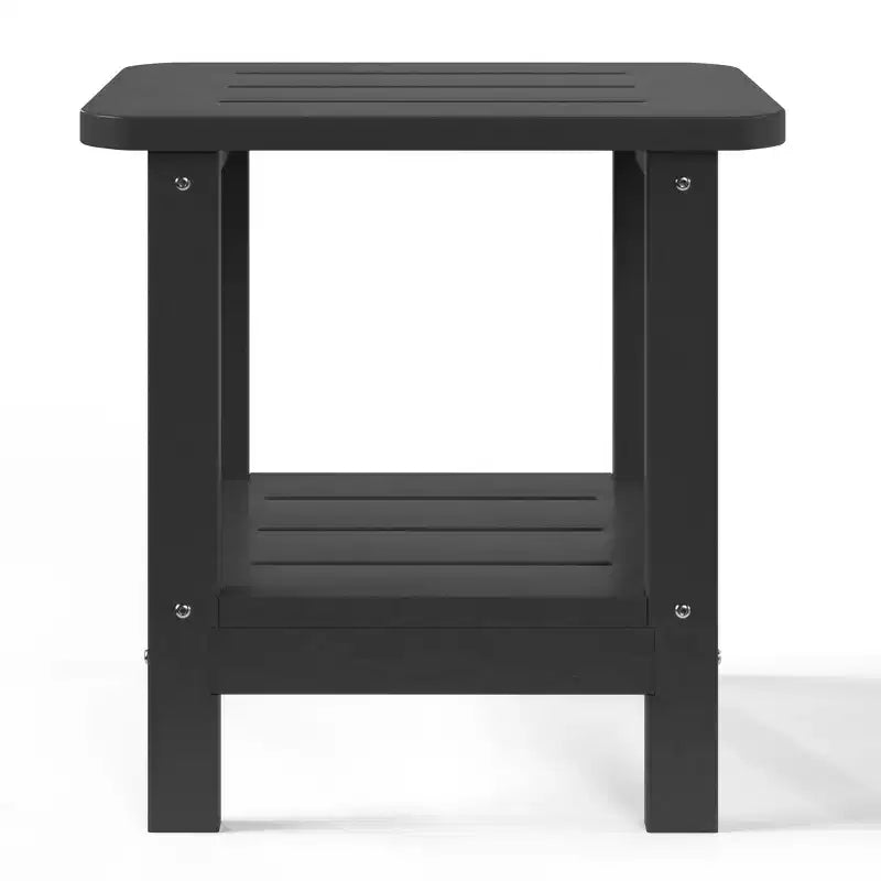 Chaise longue d'extérieur 3 pièces WestinTrends Aruba avec roues et porte-gobelet, accompagnée d'une table d'appoint de patio