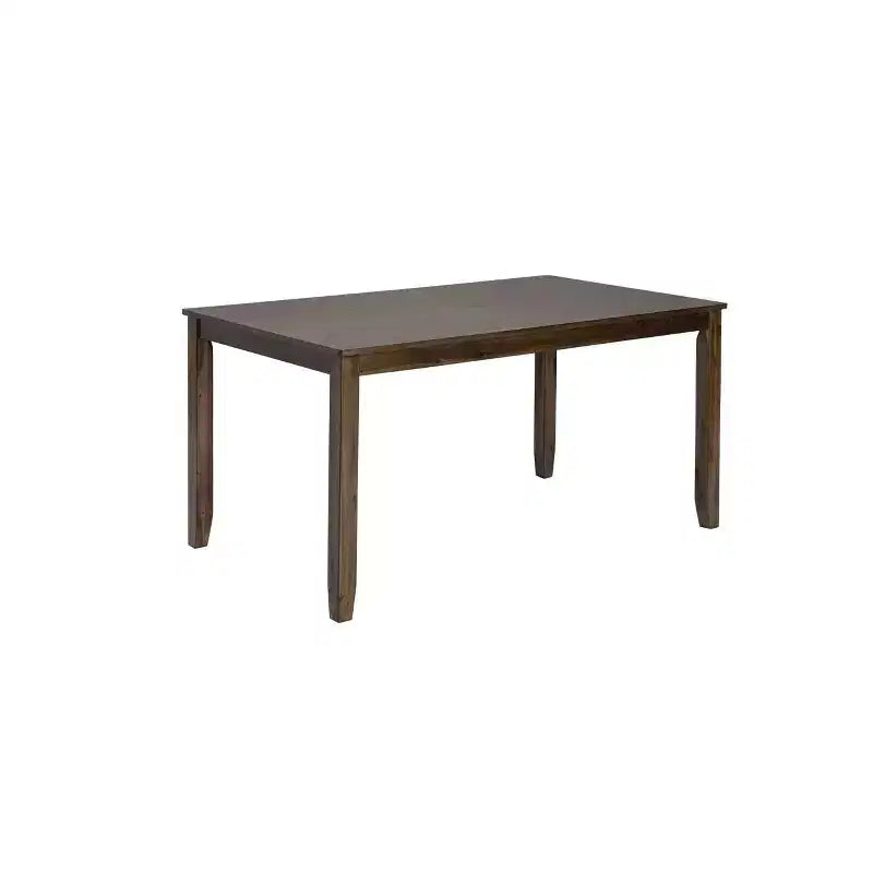 Homy Casa Ensemble de salle à manger 6 pièces en bois avec 4 chaises rembourrées et un banc, Meubles de cuisine et de salle à manger, Gris