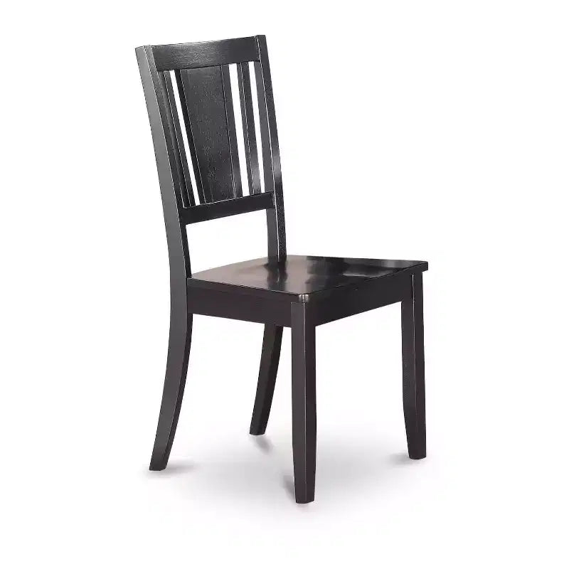 Ensemble de salle à manger victorien - Table rectangulaire 7 pièces et chaises - Meuble en bois élégant pour la maison