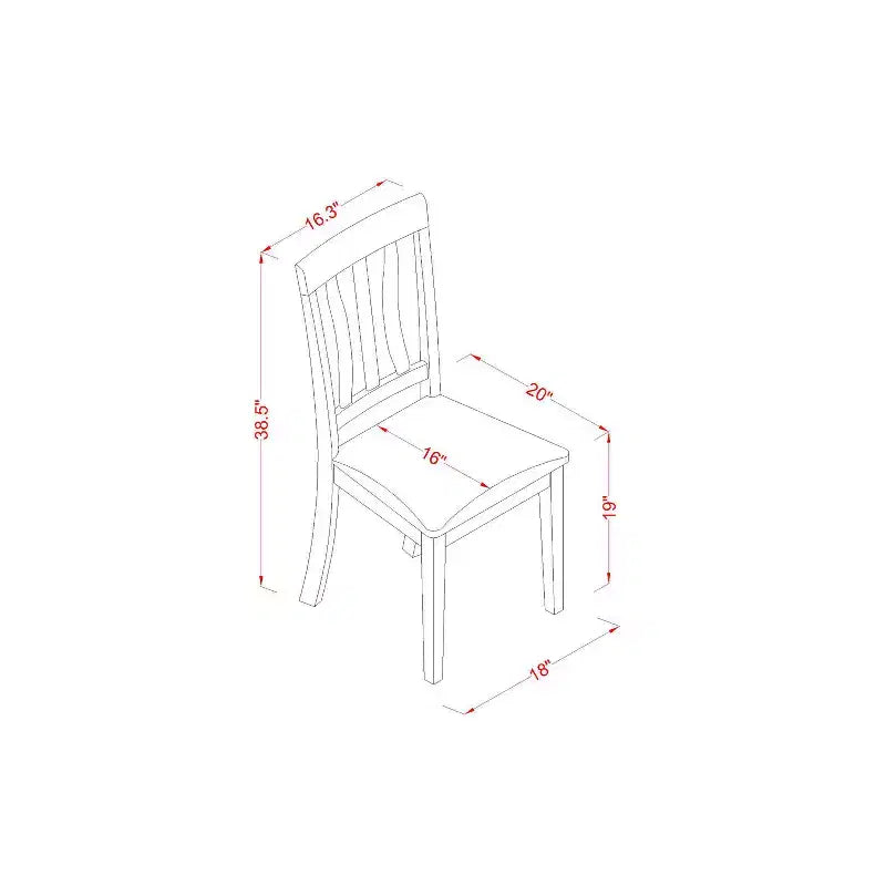 Ensemble Table de Salle à Manger avec Chaises - Ensemble de 7 Pièces pour Cuisine