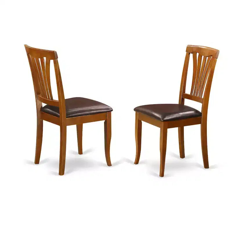Ensemble de salle à manger rustique - Table et 6 chaises - Table rectangulaire de 40x78 pouces