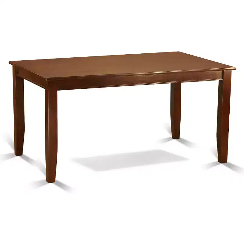 Sleek Rectangular Dining Table Set with Bench - 6 Piece Kitchen Table & Chair Set - Modern Design