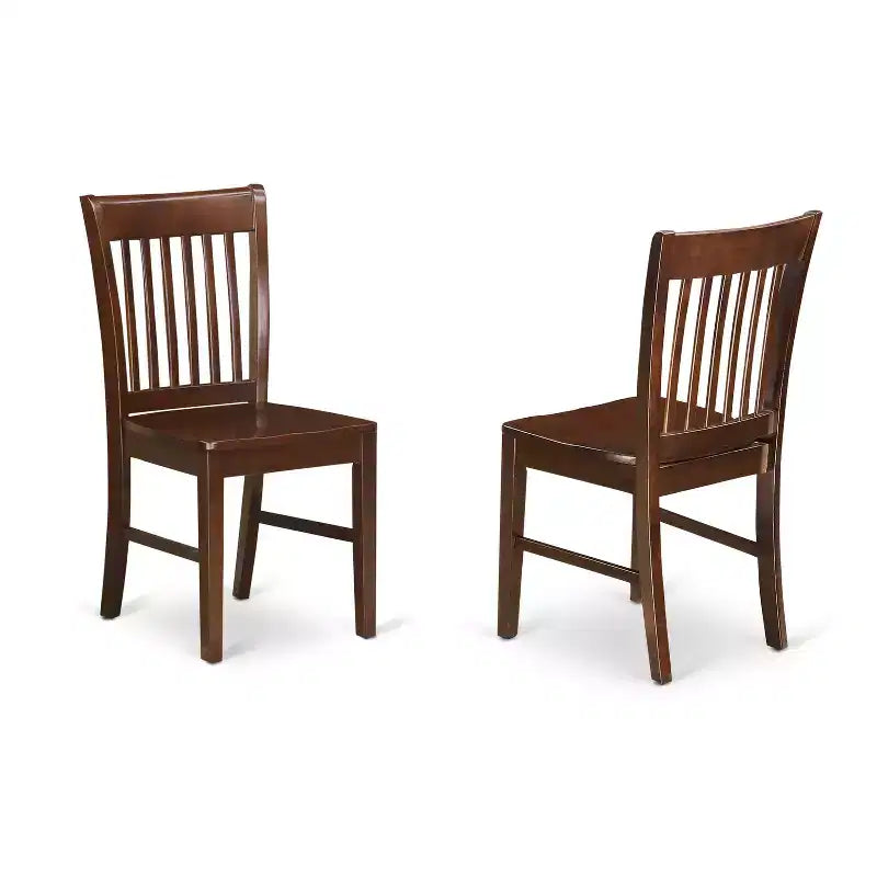 Ensemble de salle à manger rectangulaire épuré avec banc - Table de cuisine et chaises 6 pièces - Design moderne