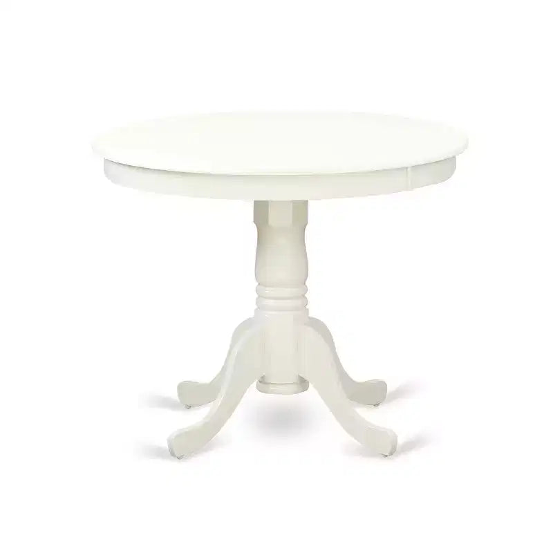 Ensemble de salle à manger style sud-ouest - Table et chaises 5 pièces - Style antique - Table ronde de 91 cm