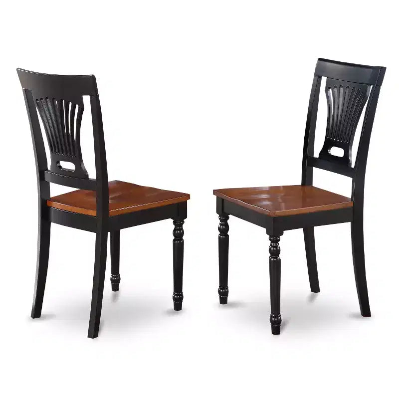 Ensemble de salle à manger rond – Table et 4 chaises, 107 cm, design baroque, ensemble de cuisine, table de réunion élégante