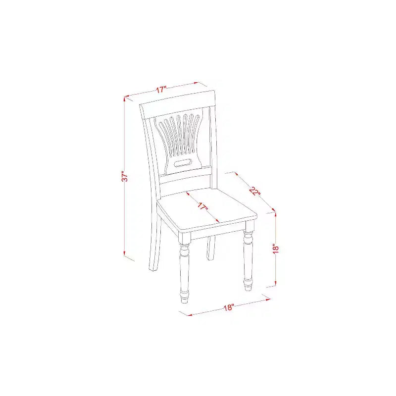 Ensemble de salle à manger rond – Table et 4 chaises, 107 cm, design baroque, ensemble de cuisine, table de réunion élégante