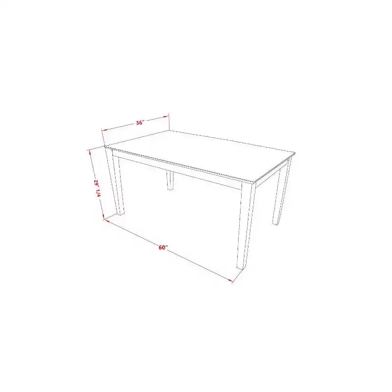 Table à manger HomeStock 5 pièces rectangulaire avec plateau en bois massif finition lin blanc, 2 bancs et 2 chaises