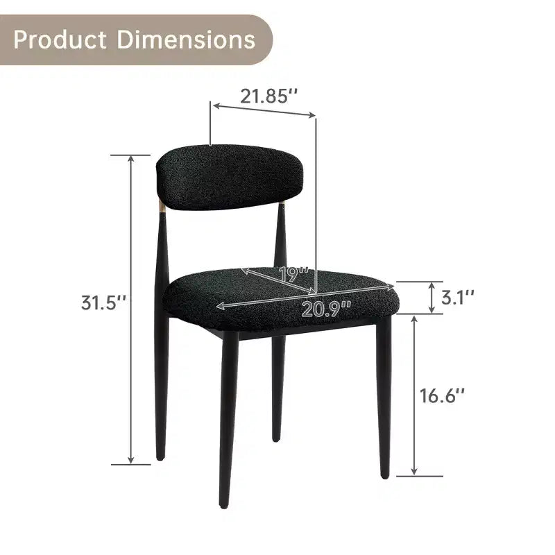 Ensemble de salle à manger moderne pour 4 personnes, table rectangulaire de 68 po avec 4 chaises, base à piédestal, table de dîner pour salle à manger, cuisine - Morden Fort