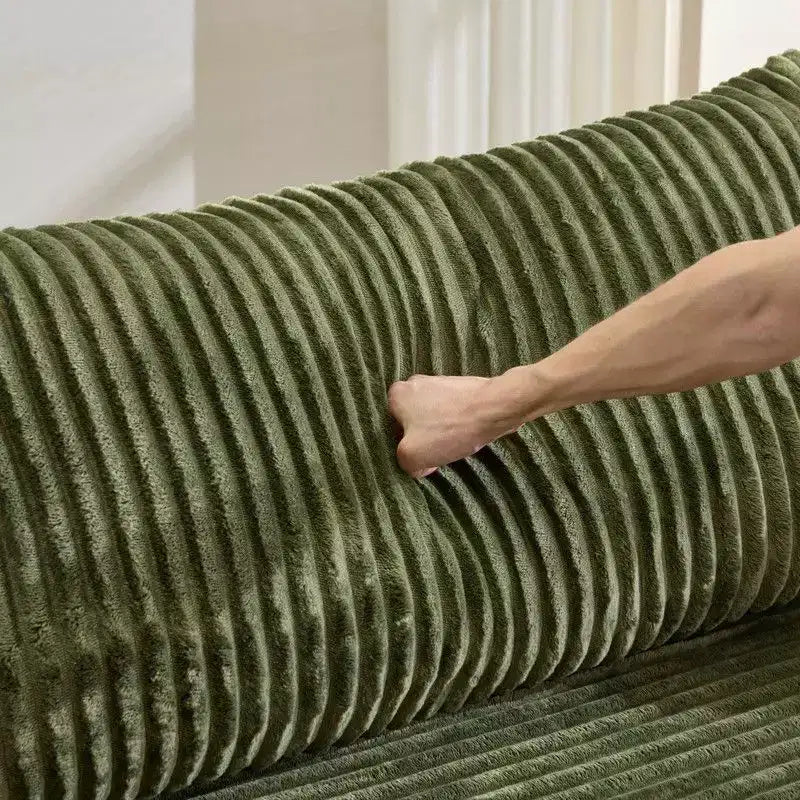 Karl Home | Canapé-lit convertible moderne King Size empilable en velours côtelé