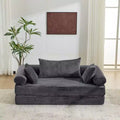 Karl Home | Canapé-lit convertible moderne King Size empilable en velours côtelé