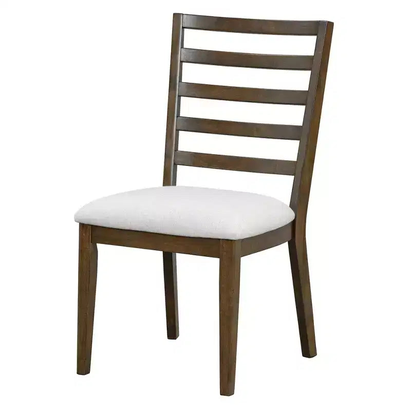 Ensemble de salle à manger rond extensible de ferme pour 4 personnes, table de cuisine ronde en bois avec rallonge, 4 chaises rembourrées pour salle à manger
