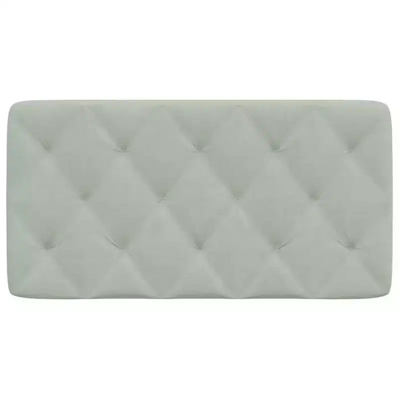 Headboard Cushion Decorative Upholstered Pillow Back Bedroom Velvet