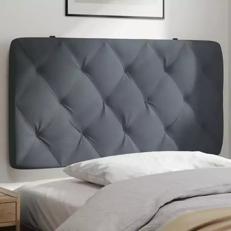 Headboard Cushion Decorative Upholstered Pillow Back Bedroom Velvet