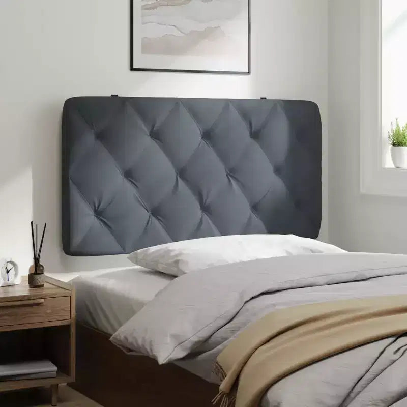 Headboard Cushion Decorative Upholstered Pillow Back Bedroom Velvet