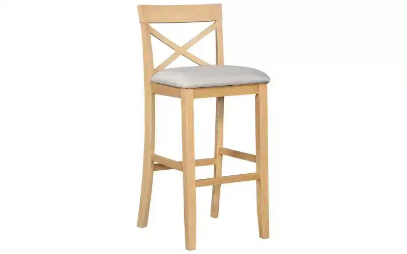 JVNOXK Ensemble table et chaises de salle à manger style ferme, rectangulaire, en bois, 48 pouces, avec deux chaises, adapté pour la cuisine, beige