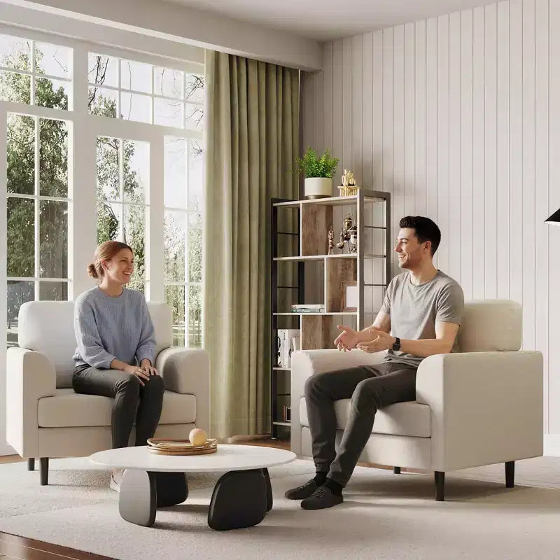 Oversized Accent Chair - Upholstered Armchair for Living Room, Bedroom & Office