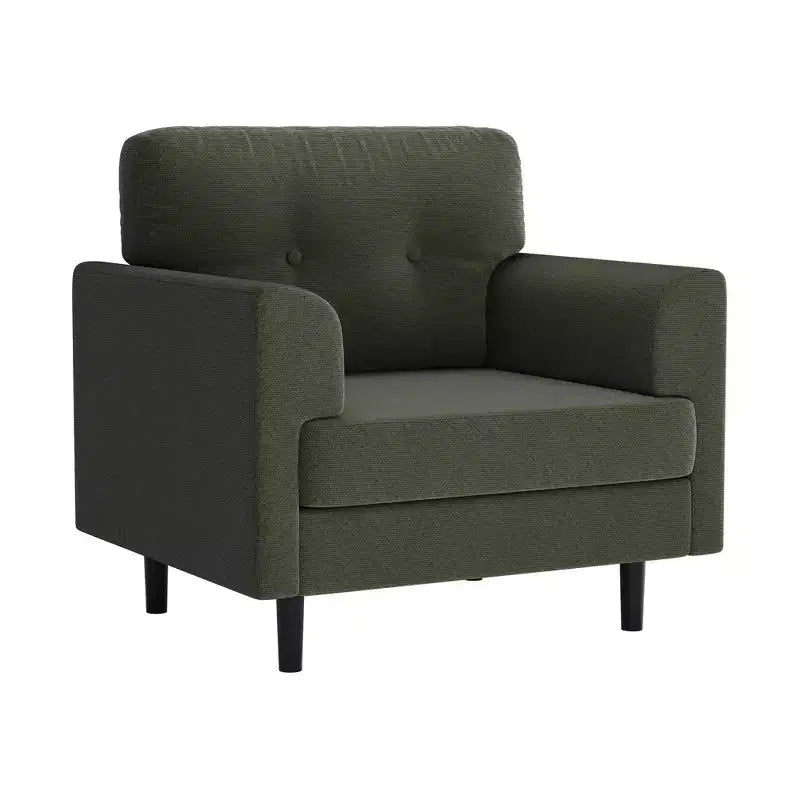 Oversized Accent Chair - Upholstered Armchair for Living Room, Bedroom & Office