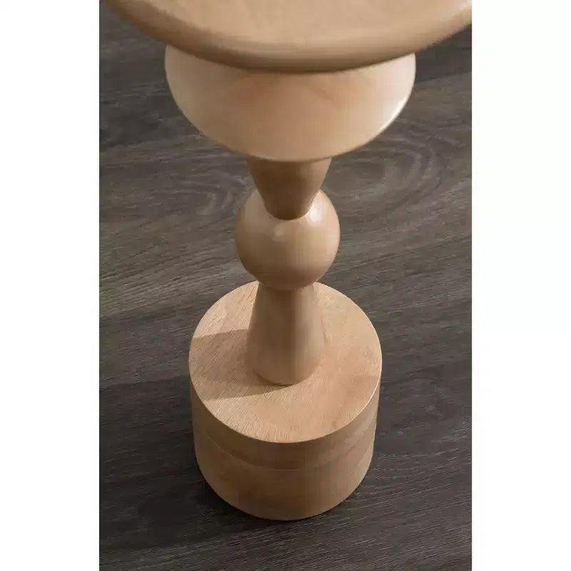 Round Drink Table, 9x9x22, Natural