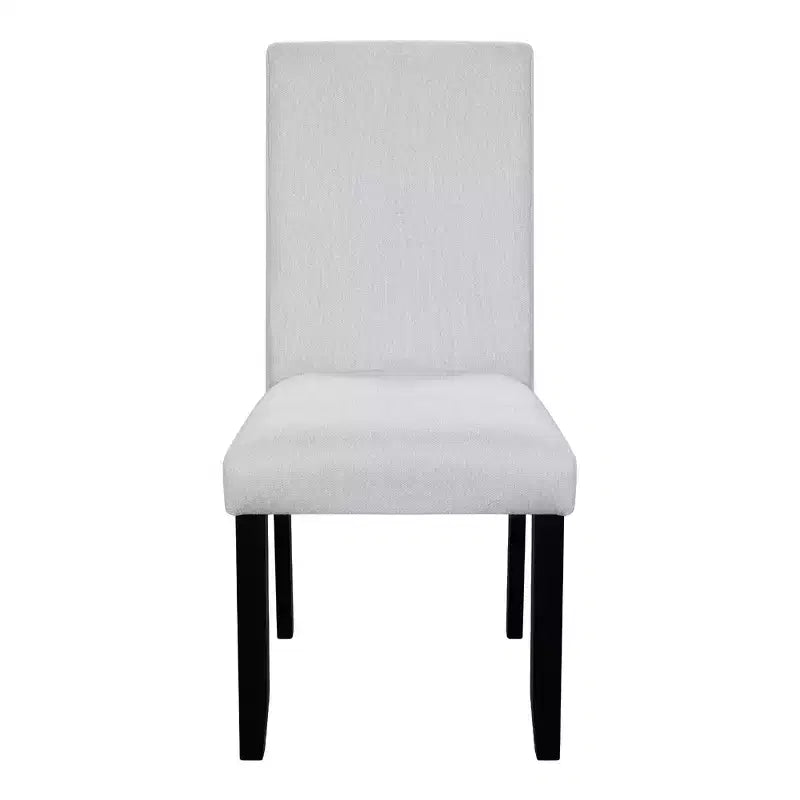 Ensemble table et chaises de salle à manger 5 pièces avec table de 109 cm, pour salle à manger, cuisine et salon