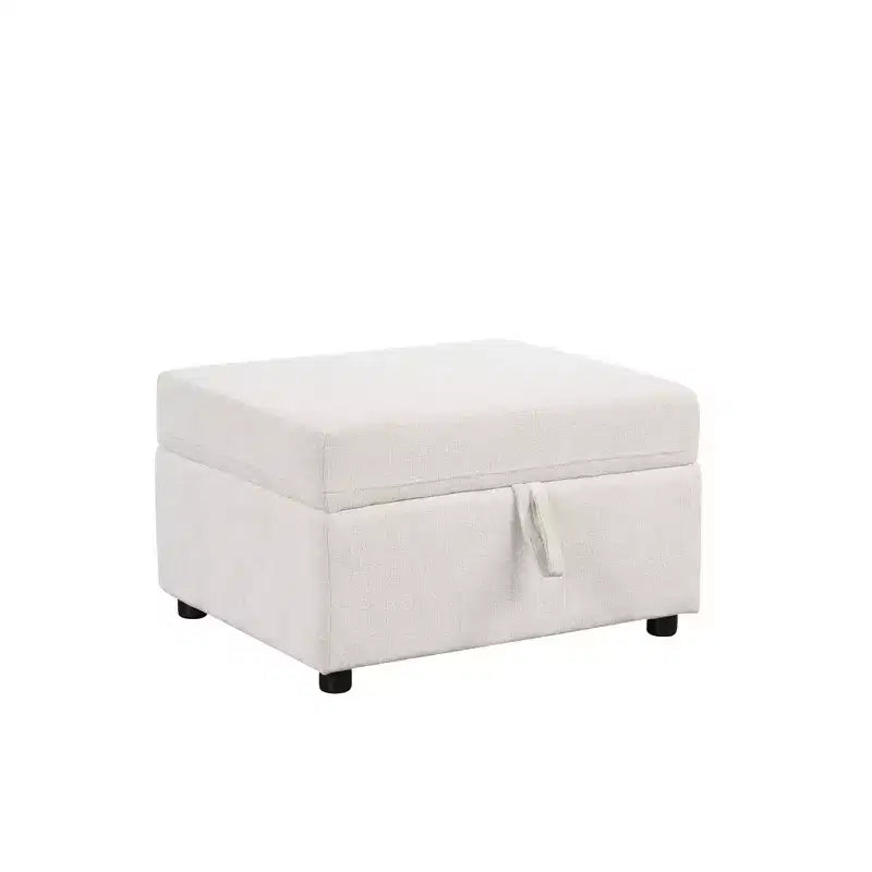 26.6" Movable Storage Ottoman