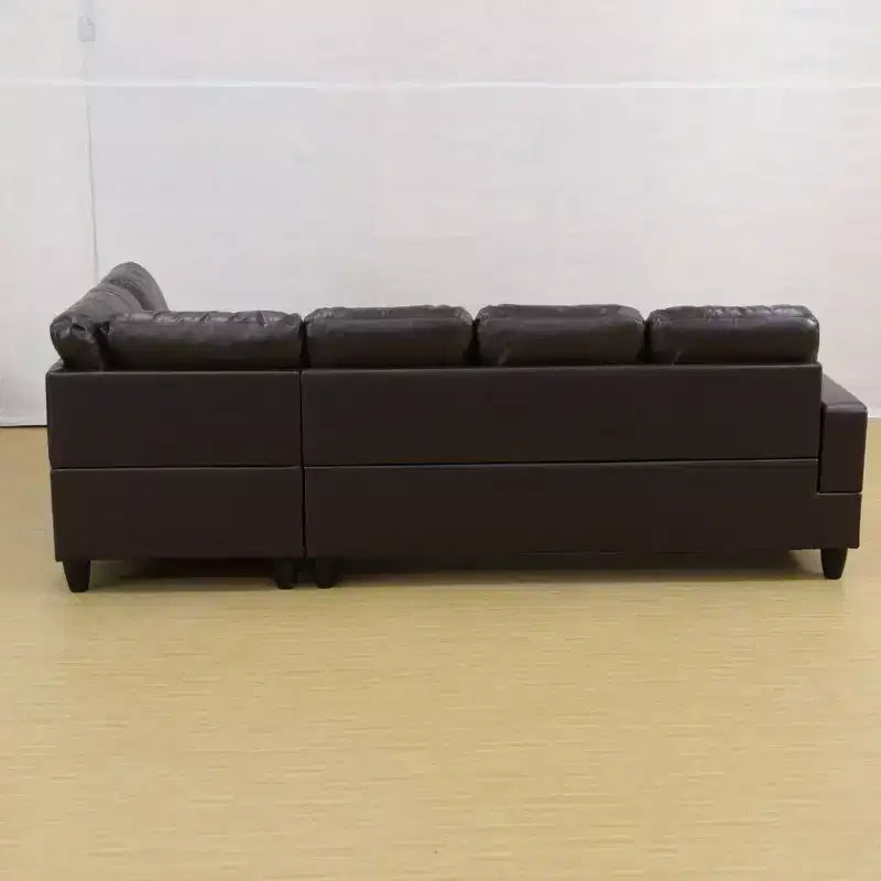 Sublimez votre intérieur avec notre somptueux canapé marron semi-PU : confort, style et innovation réunis
