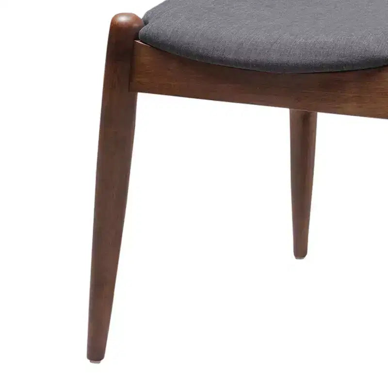 Ensemble de salle à manger minimaliste en bois pour 4 personnes, ensemble de table rectangulaire 5 pièces pour petits espaces avec 4 chaises rembourrées pour la cuisine
