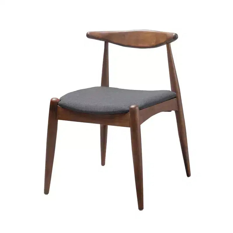 Ensemble de salle à manger minimaliste en bois pour 4 personnes, ensemble de table rectangulaire 5 pièces pour petits espaces avec 4 chaises rembourrées pour la cuisine