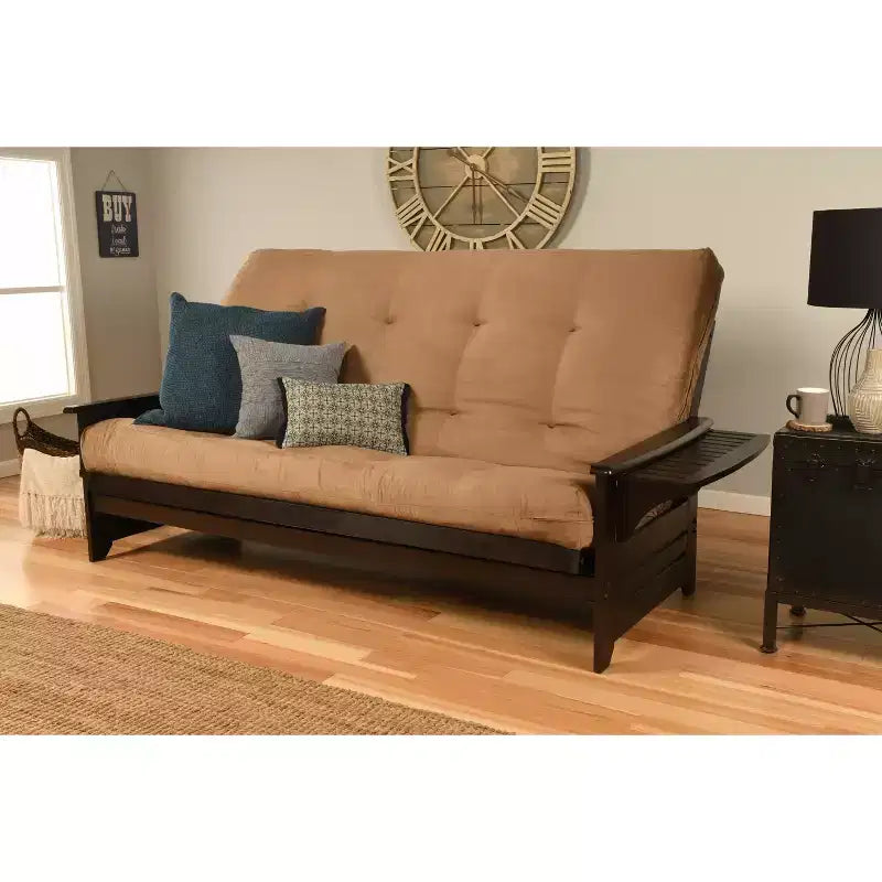 Matelas futon à ressorts ensachés Queen Wheaton - Double confort