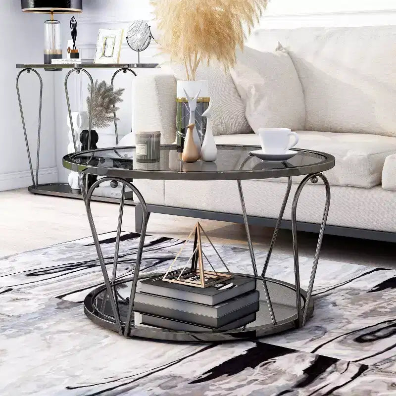 Ensemble de 3 tables basses Kuut Glam - HOMES: Inside + Out