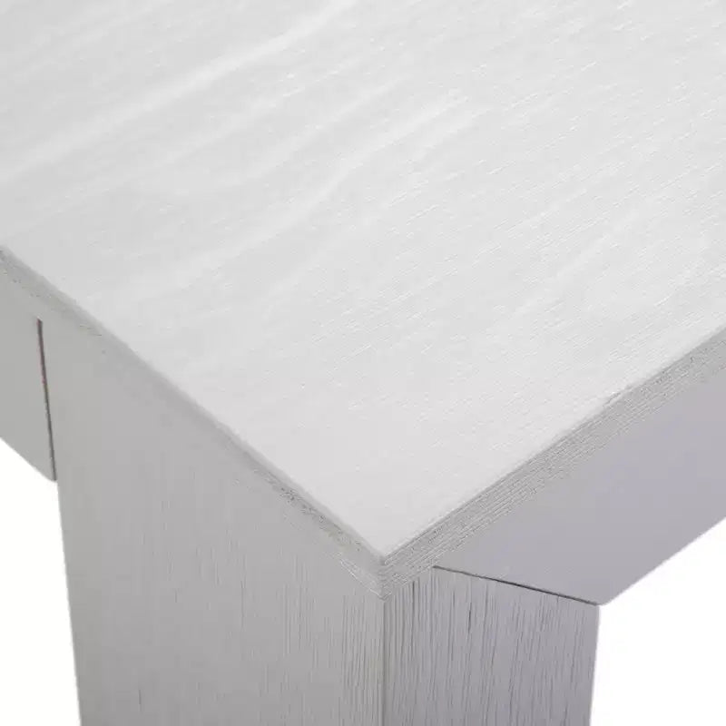Ensemble de salle à manger moderne Plank+Beam en bois massif avec 2 bancs pour 6 personnes
