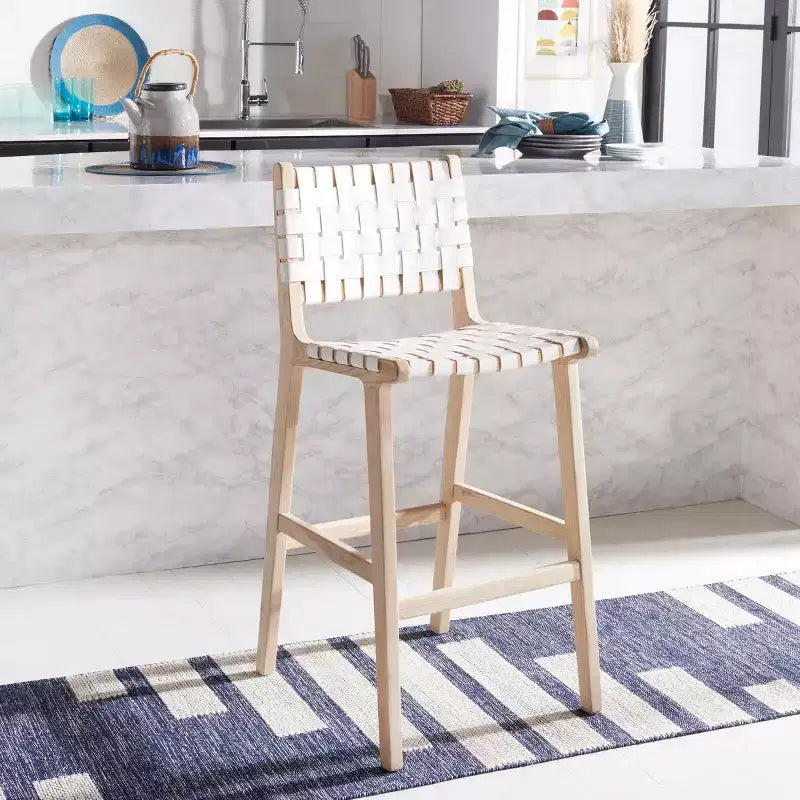 Leather Bar Stool