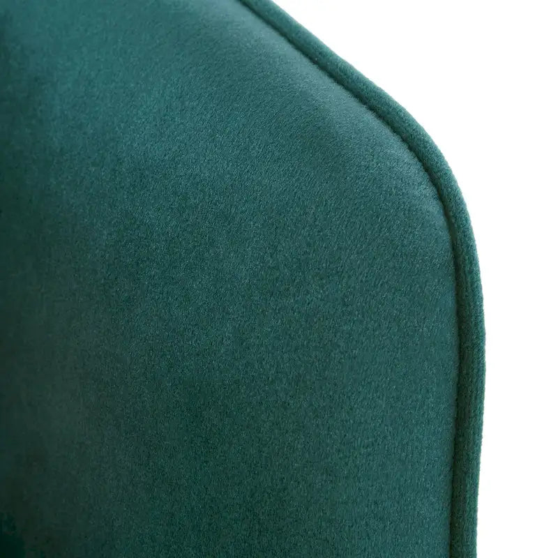 Fauteuil d'appoint Bette en velours finition dorée par iNSPIRE Q Bold