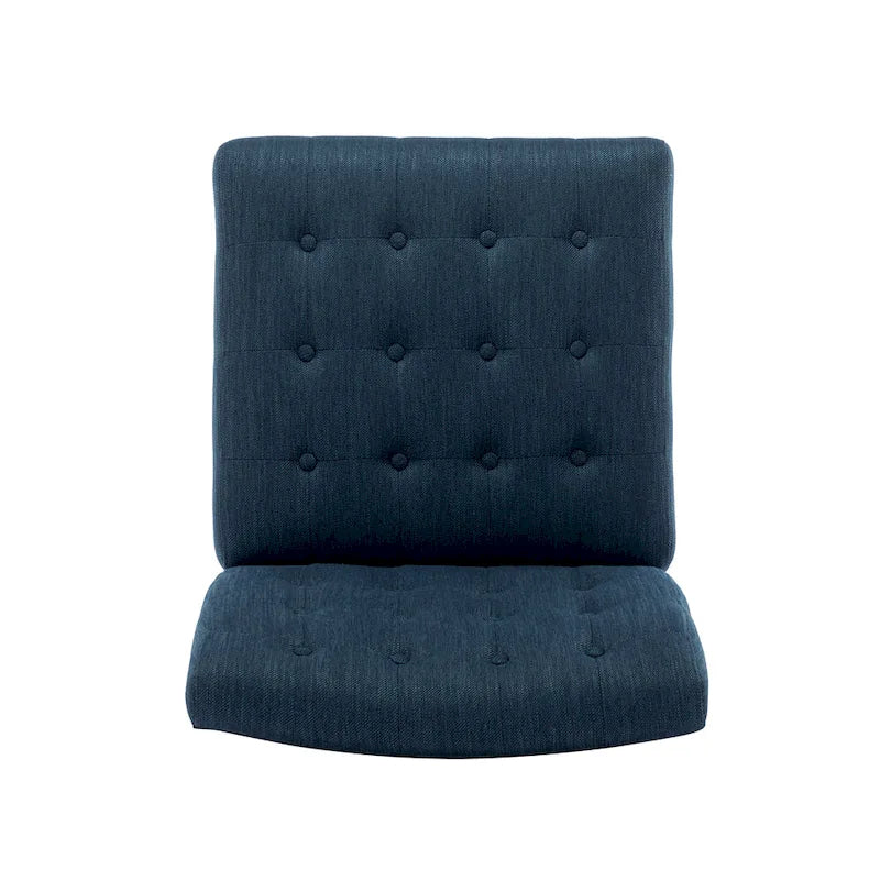 Fauteuil d'appoint capitonné en tissu Lewis par Christopher Knight Home